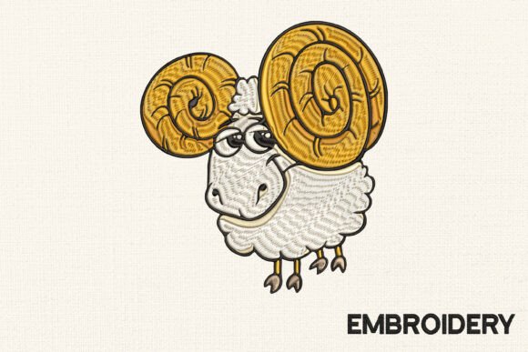 Funny Sheep Embroidery Design Review for Boutique Sweatshirts
