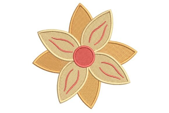 Stylized Autumnal Flower Embroidery Design: A Designer’s Real-World Review