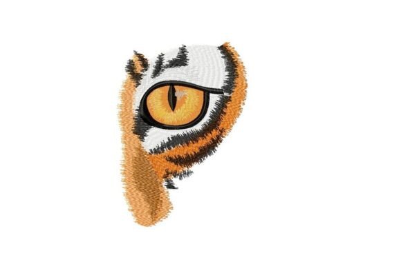 Tiger Embroidery Design – 6 Sizes