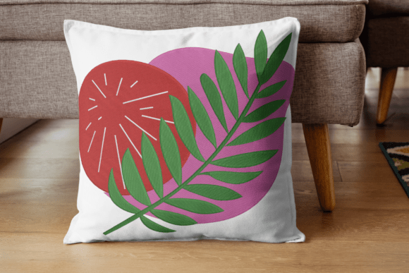 Tropical Leaf Abstract Embroidery Art: A Designer’s Review for Handmade Gifts